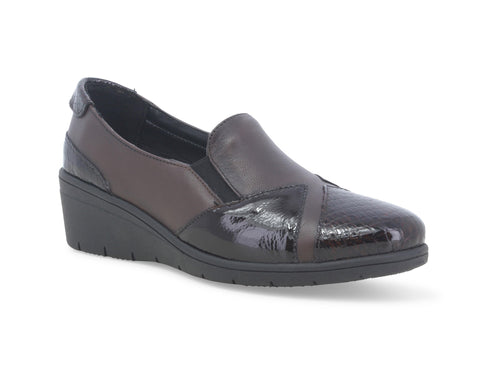 Melluso Scarpe Senza Stringhe Pianta Comoda Tomaia Pelle